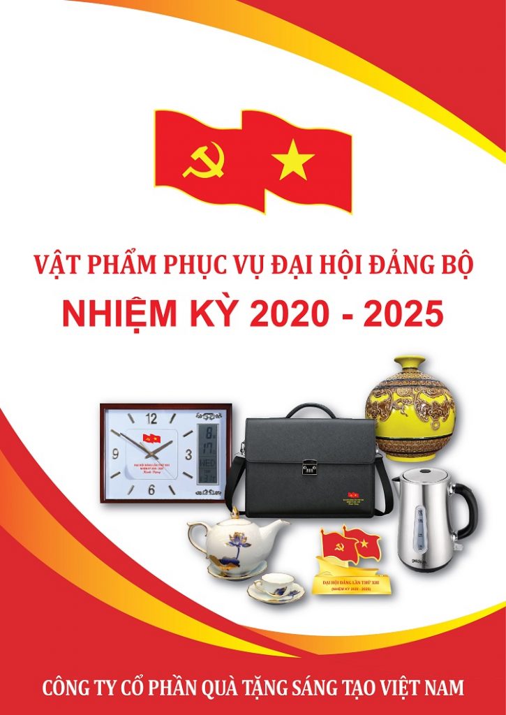 Giải pháp quà tặng đại hội đảng bộ nhiệm kỳ 2020 - 2025
